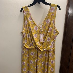 Candies Wrap front tank dress